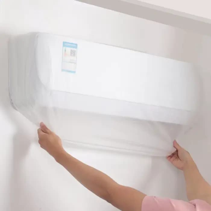 Housse anti-poussière pour climatiseur mural tout compris