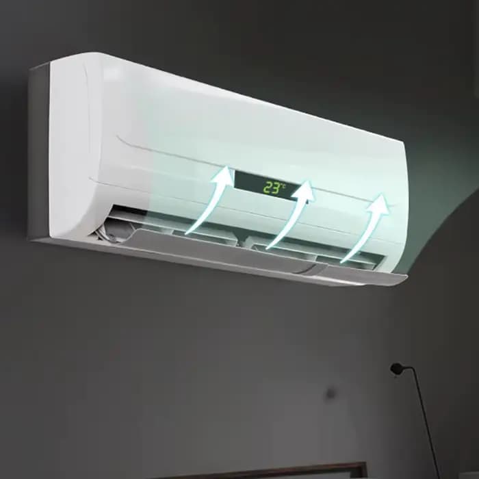 Bouclier de soufflage anti-direct pour climatiseur