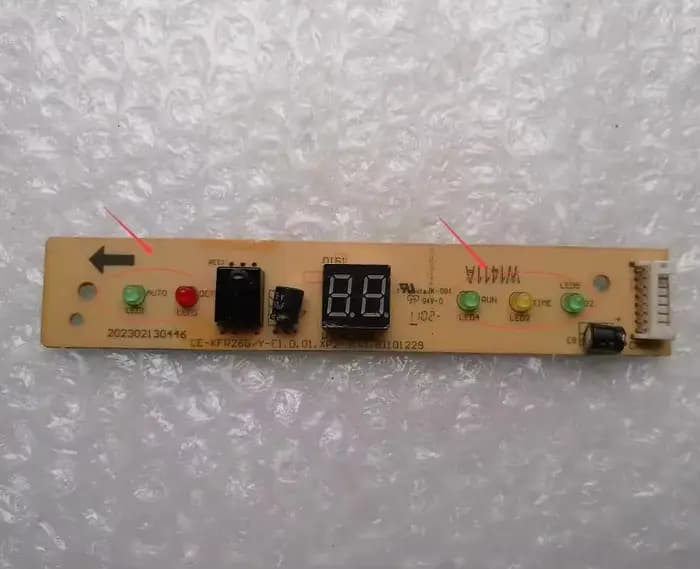 Nouvelle carte de réception d'affichage pour climatiseur Midea CE-JFE26G/N2Y-M1 KFR-26G/Y-E1 CE-KFR35G/N1Y-R16.D.01.XP2-1
