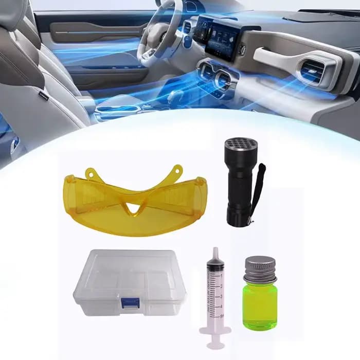 Outil de Détection de Fuite Fluorescente pour Réparation de Voiture