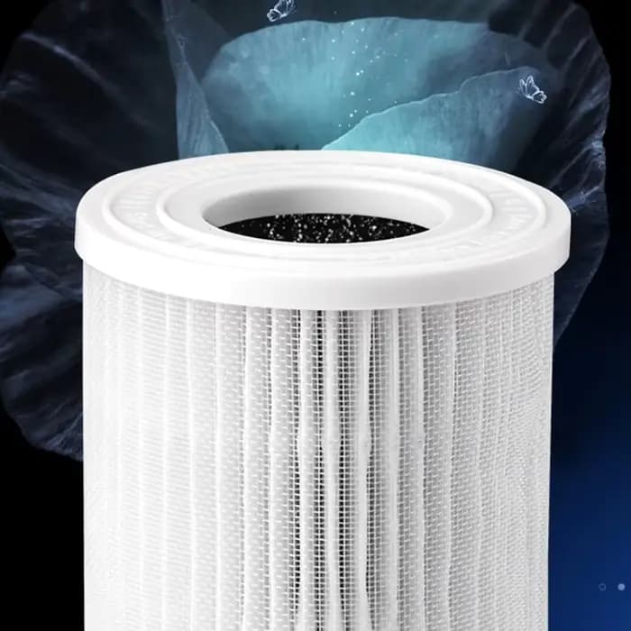 Filtre de purificateur d'air HEPA et charbon actif pour améliorer la qualité de l'air chez soi pour personnes allergiques et animaux domestiques