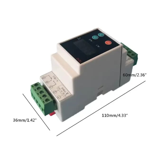 Thermostat sur Din avec capteur