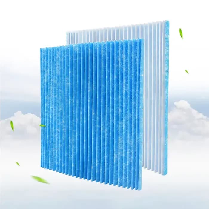 Filtre multifonctionnel pliable pour purificateur d'air DaiKin série MC70KMV2 et MCK57LMV2 composé de deux couches filtrantes pour air propre et sain à utiliser chez soi ou en cadeau pour personnes allergiques