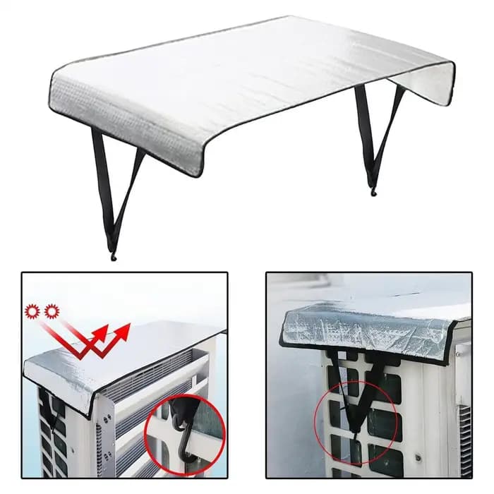 Housse extérieure moderne pour climatiseur résistante à la pluie et à la poussière pour économie d'énergie et durabilité de l'appareil usage toute l'année à offrir pour adultes occasions spéciales