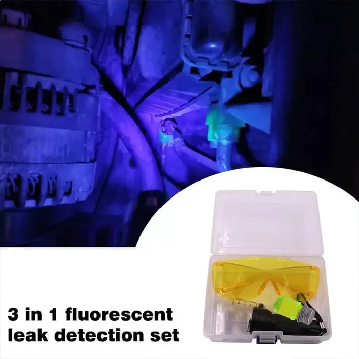 Kit d'outils fluorescents pour réparation de Test de fuite de climatisation