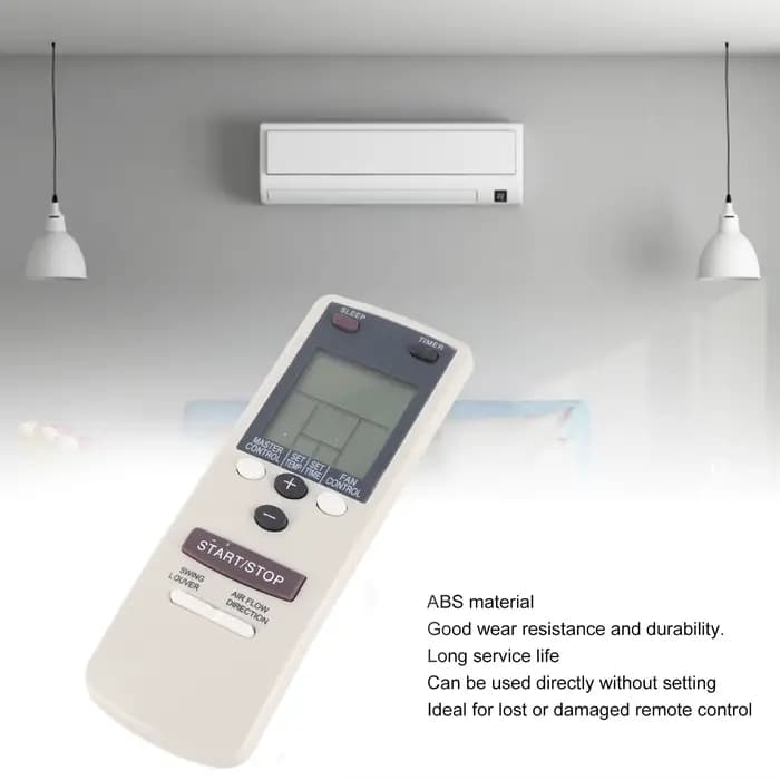 Télécommande de climatiseur de remplacement pour AR‐BB1 AR‐AB10 AR‐DB5