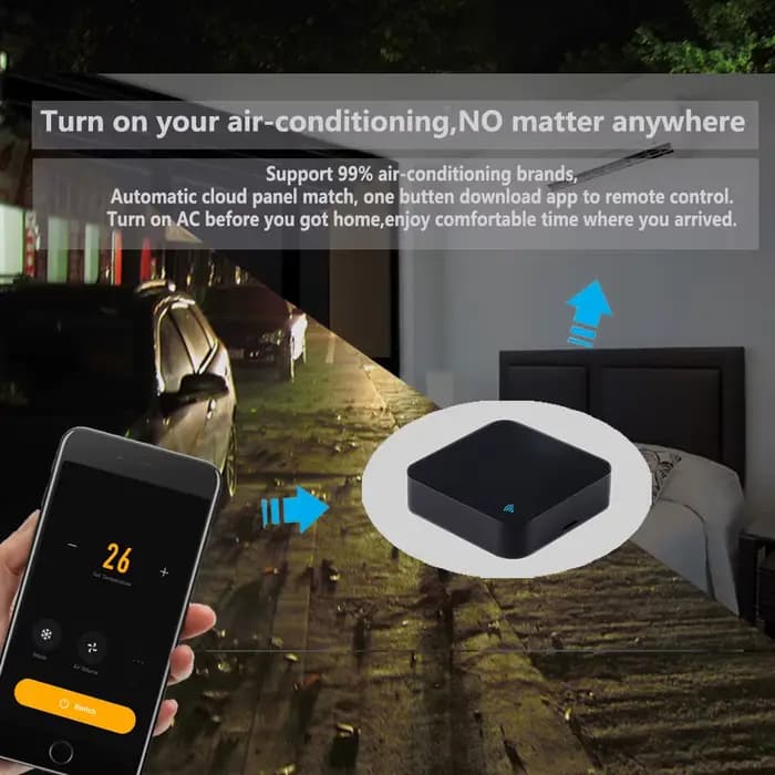 Tuya WiFi IR télécommande pour climatiseur TV maison intelligente Blaster infrarouge universel pour Alexa Google Home