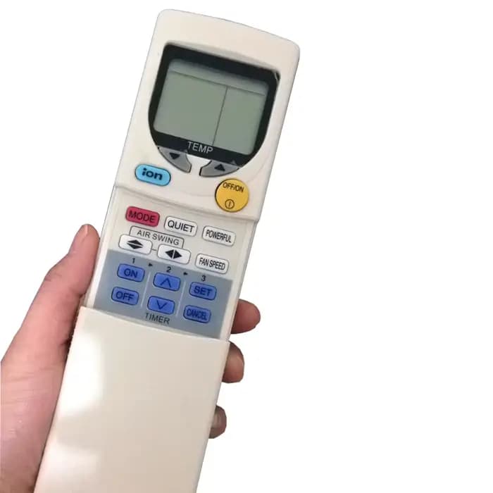 Télécommande pour climatiseur Panasonic CS-XE9 CS-XE12 CS-E12CKP CS-E12CKP-2 Certification CE Communication Sans Fil Infrarouge FR 433MHz