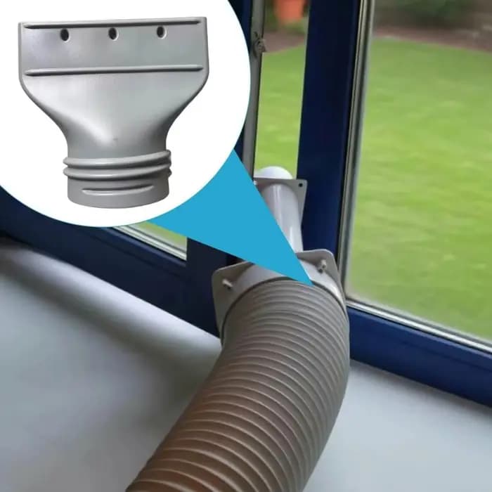 Adaptateur plat pour fenêtre de climatiseur
