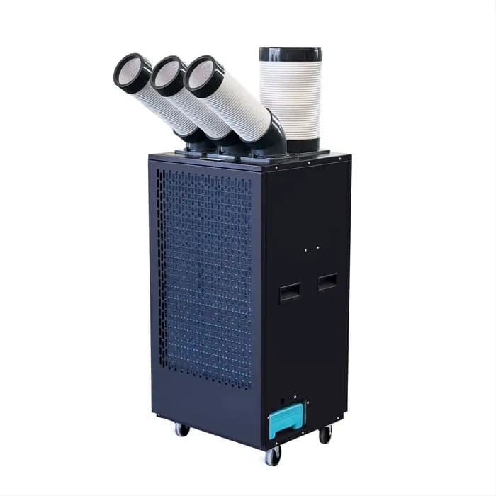 Climatiseur industriel portable 12000 BTU, refroidisseur local pour atelier, garage, tente, système