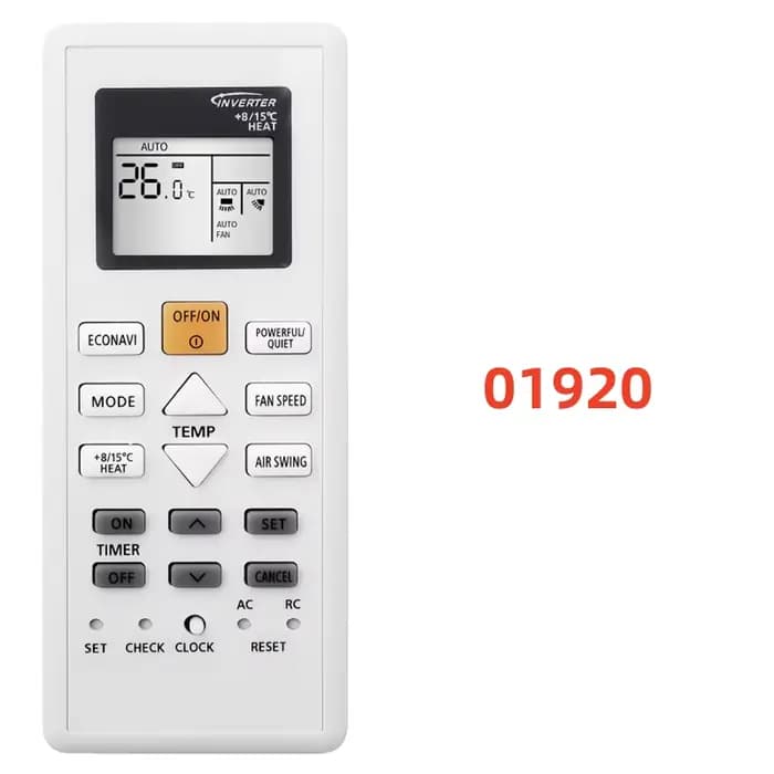 Télécommande A75C18090 compatible avec les climatiseurs Panasonic, pièces détachées, télécommande un