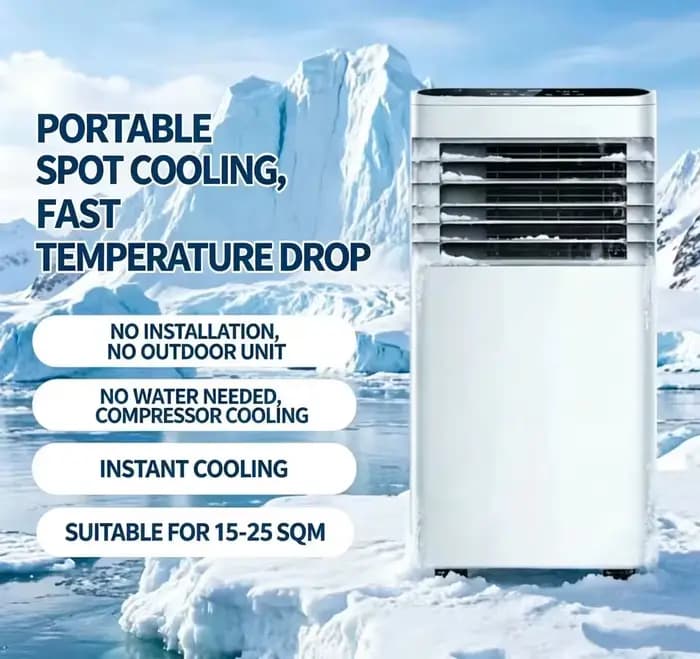 Climatiseurs portables 12000 Btu 3 en 1