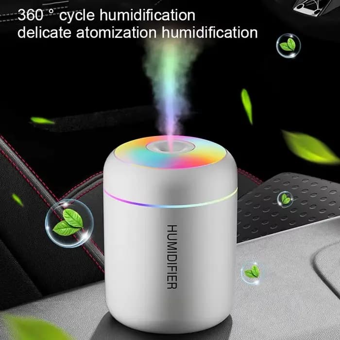 HOMEFISHMini humidificateur d'air Usb diffuseur d'arôme purificateur d'huile essentielle pulvérisateur de brume fraîche
