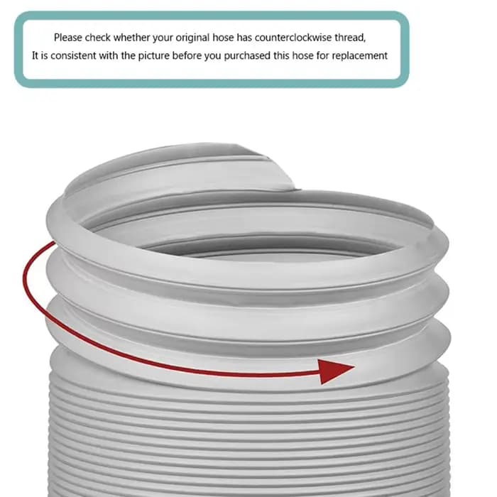 Tuyau d'extension télescopique flexible pour climatiseur mobile