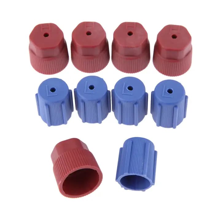 10 pièces R134a capuchon AC bouchons 13mm et 16mm Service de climatisation système AC Port de chargement