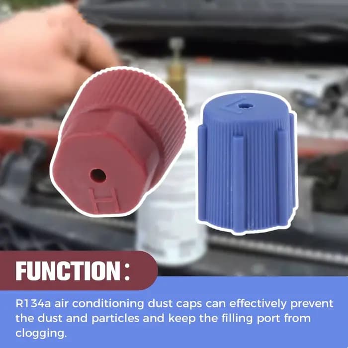 10 pièces R134a capuchon AC bouchons 13mm et 16mm Service de climatisation système AC Port de chargement